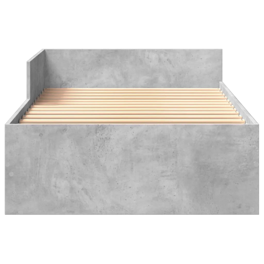 Giroletto Grigio Cemento 90x190 cm in Legno Multistrato 849589