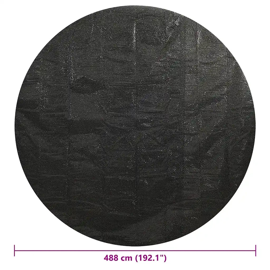 Copertura per Piscina Nera 488 cm PE CFW1221520