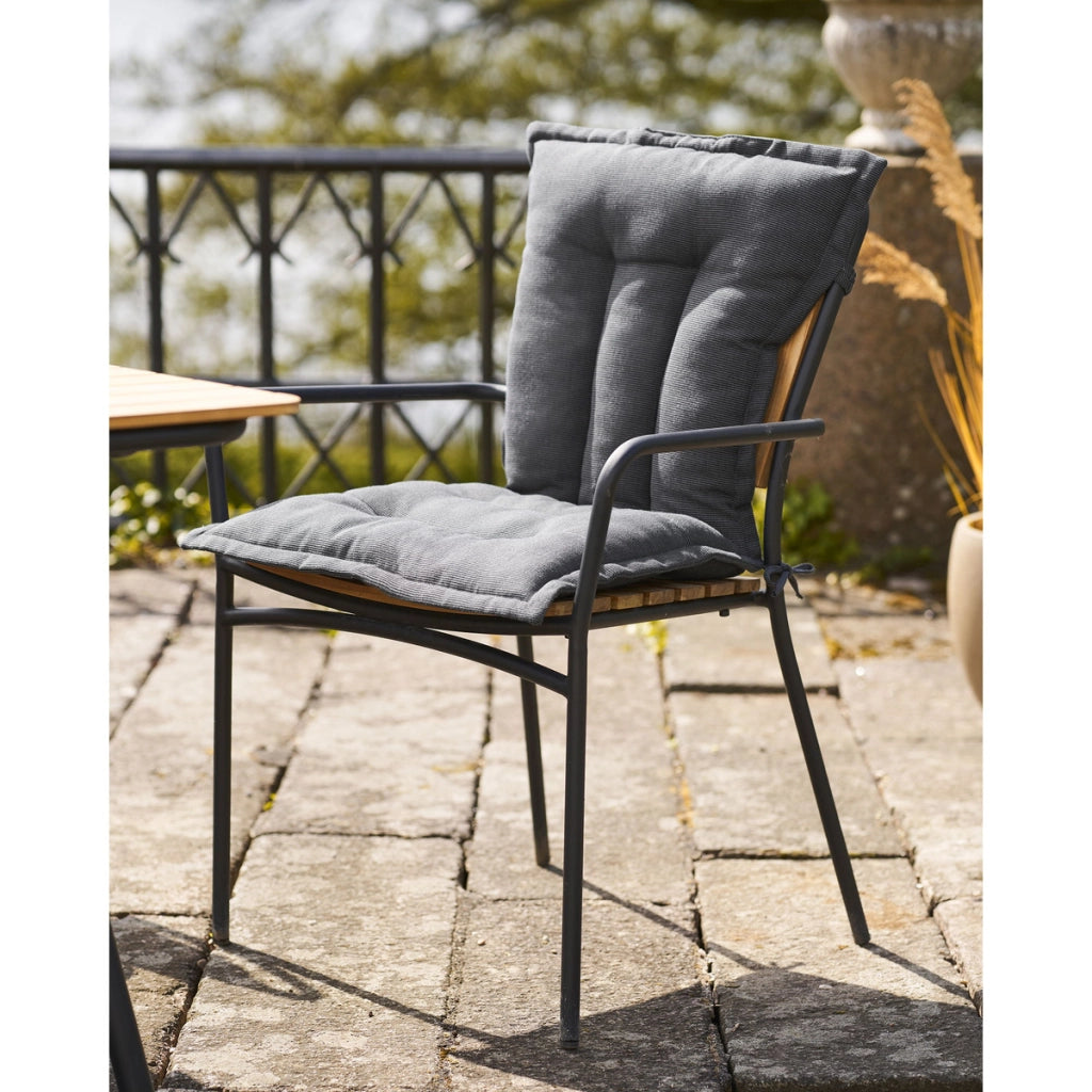 Cuscino Decorativo Cleveland, Nero, Poliestere, 51,5x45x5 cm