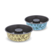 1 Pezzo Teglia Ciambella in Alluminio Antiaderente Air Fry 20 cm 2 Colori