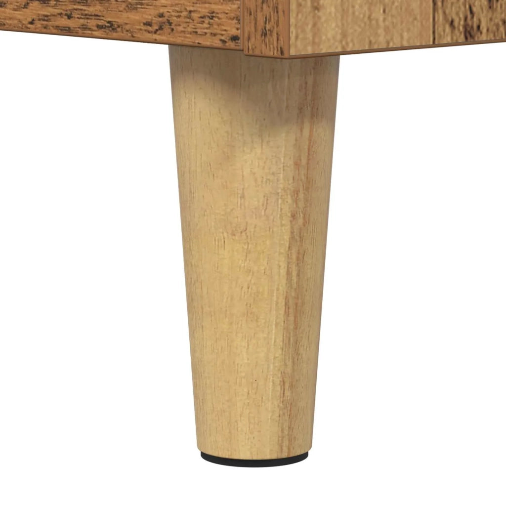 Armadietto per letto con cassetto Legno vecchio 40 x 35 x 50 cm CFW3695685