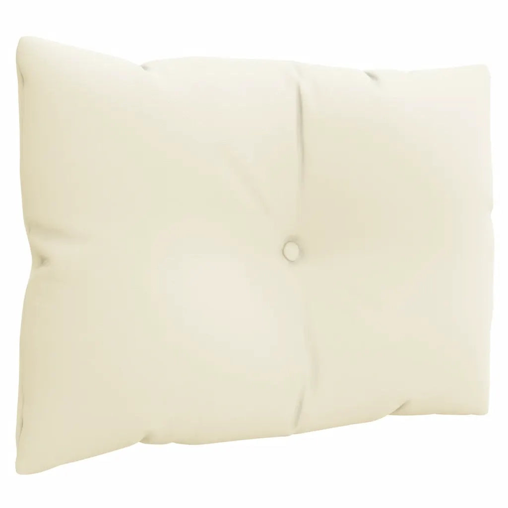 Cuscini per Pallet 3 pz Crema in Tessuto 360858