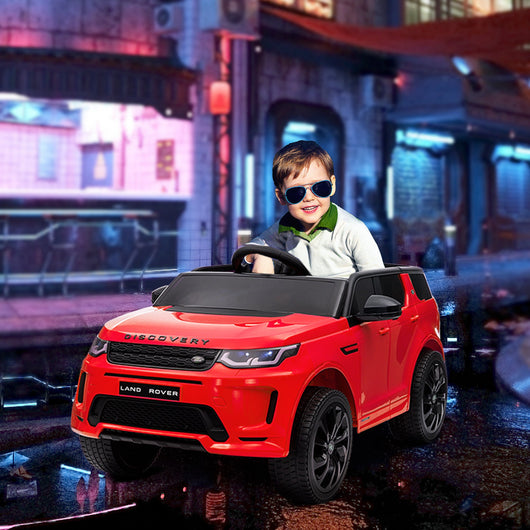 Macchina Elettrica per Bambini con Licenza Land Rover Discovery Sport 106x65,5x51 cm Rosso