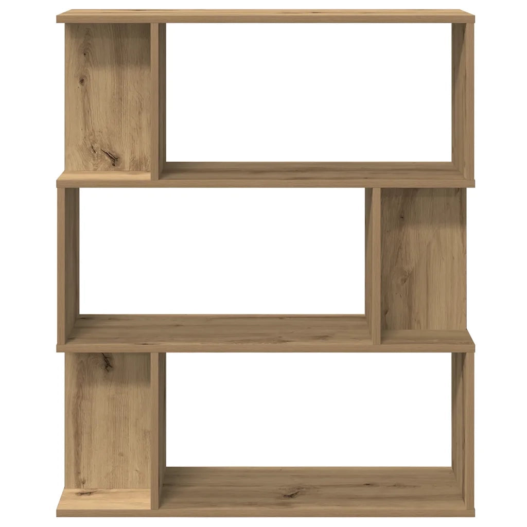 Libreria Rovere Artigianale 80x24x96 cm Legno Multistrato 855773