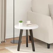 Piano del tavolo Bianco lucido Ø 40 x 1,5 cm Legno multistrato 880385
