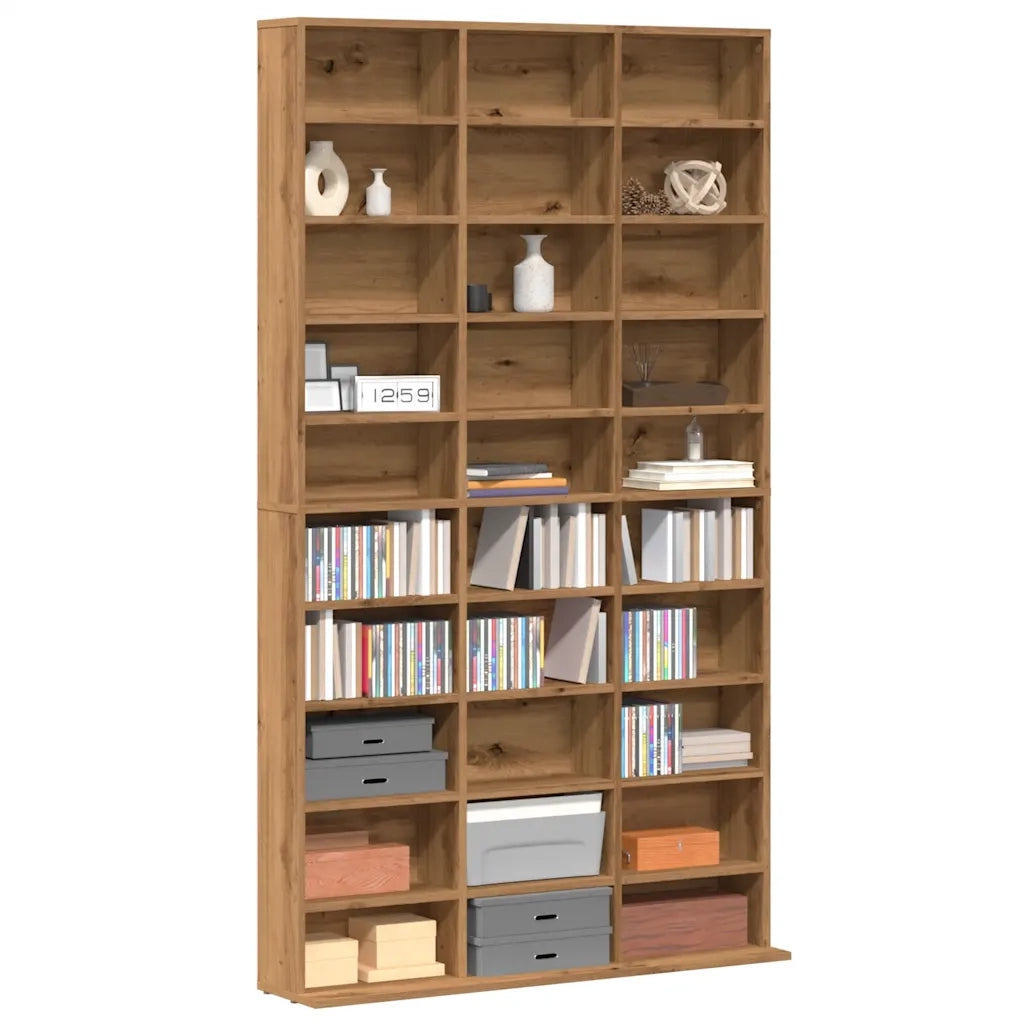 Mobile Porta CD Artigianale 102x23x177,5 cm Legno Multistrato 855999