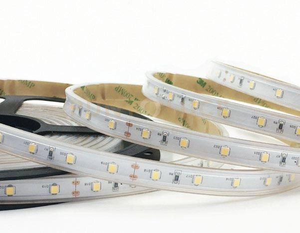 STRIP LED 2835 DC24V IN KAPTON E SILICONE 60 LED PER MT 14W PER MT 1480LM PER MT 4000K IP67 1X500CM
