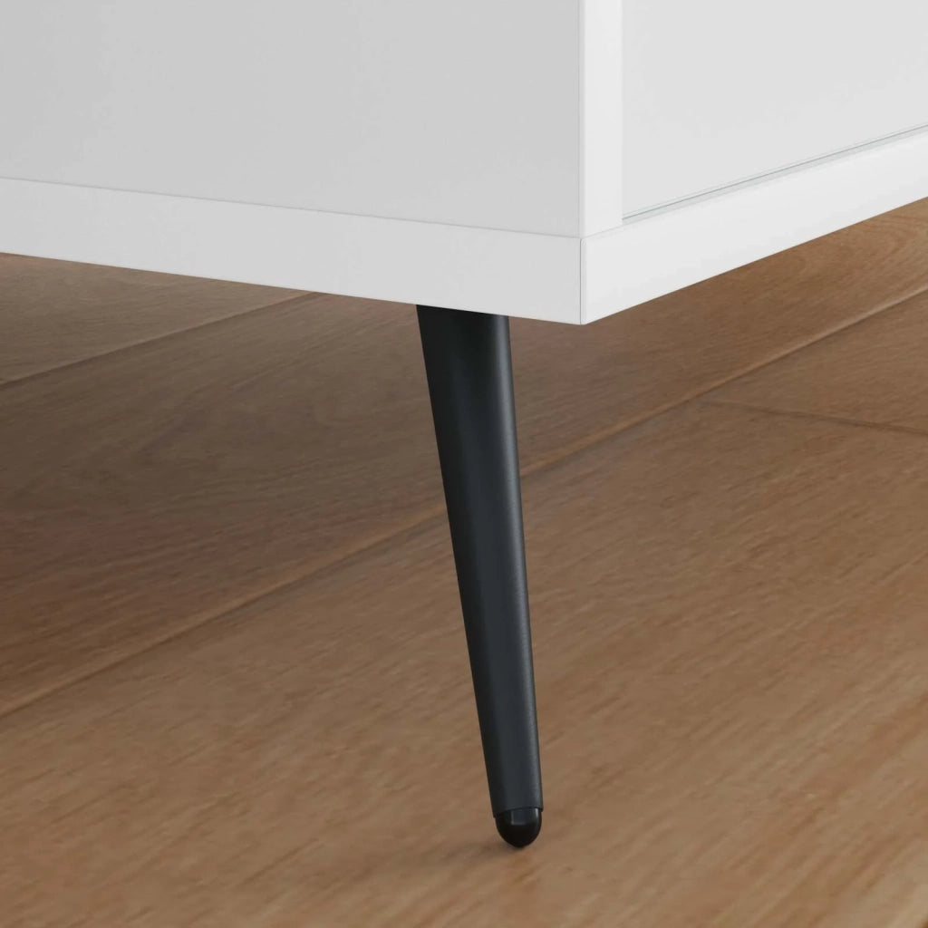 Piedini in Piedi 12 pz Nero 56 x 56 x 100 mm Ferro CFW1462490