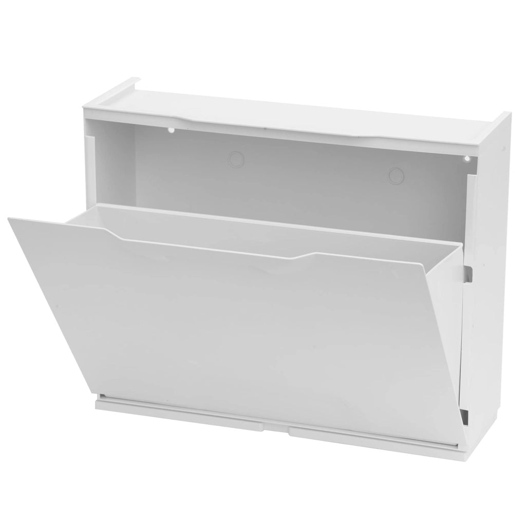 Scarpiera Modulare Unika Bianco Cm 51X17,3 H.cm 40,1
