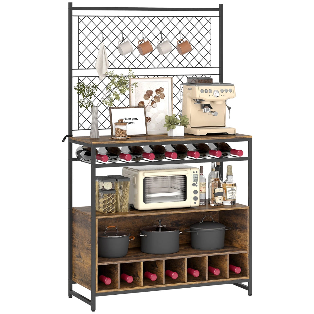 Tavolo da cucina ¨C zephmum ¨C metallo, marrone