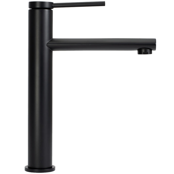 Rubinetto Da Lavabo Rea Oval Black High
