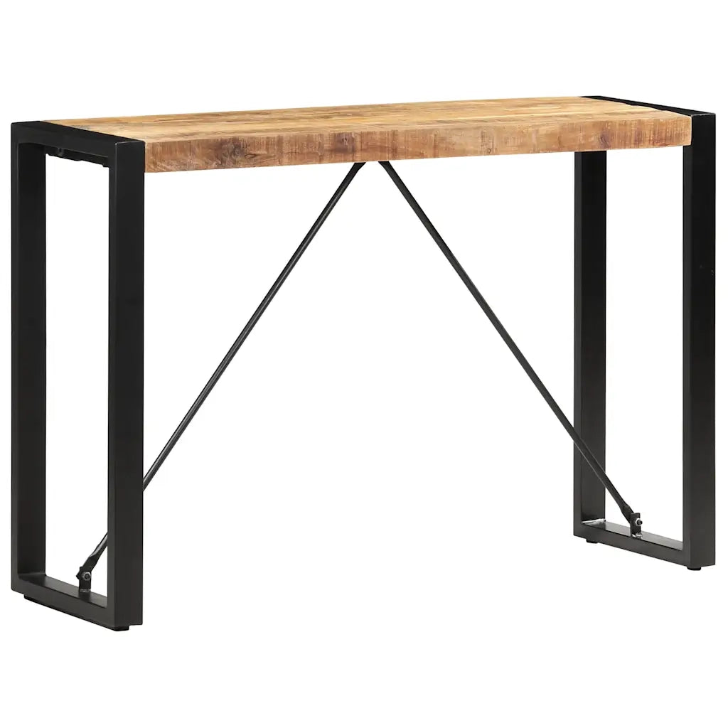 Tavolo Consolle 110x35x76 cm in Legno Massello di Mango cod mxl 56619