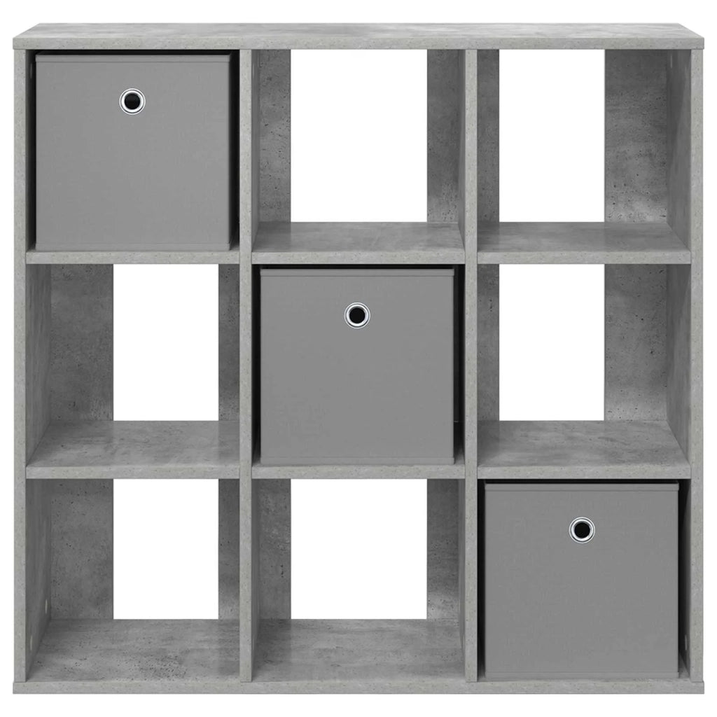 Credenza | Madia | Buffet da pranzo | Armadio da pranzo con cassetto Grigio cemento 88,5 x 29 x 84,5 cm