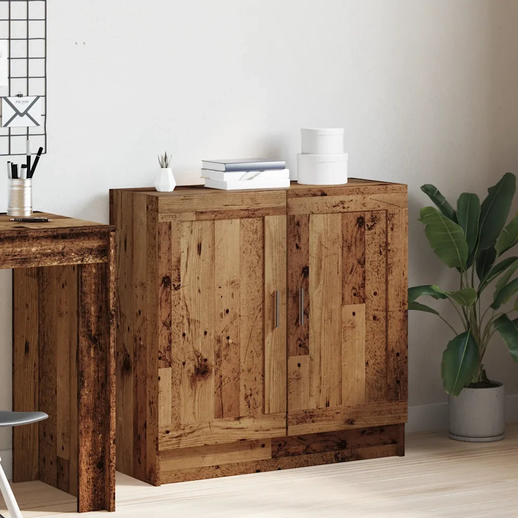 Libreria Legno Antico 82,5x30,5x80 cm in Truciolato 856146