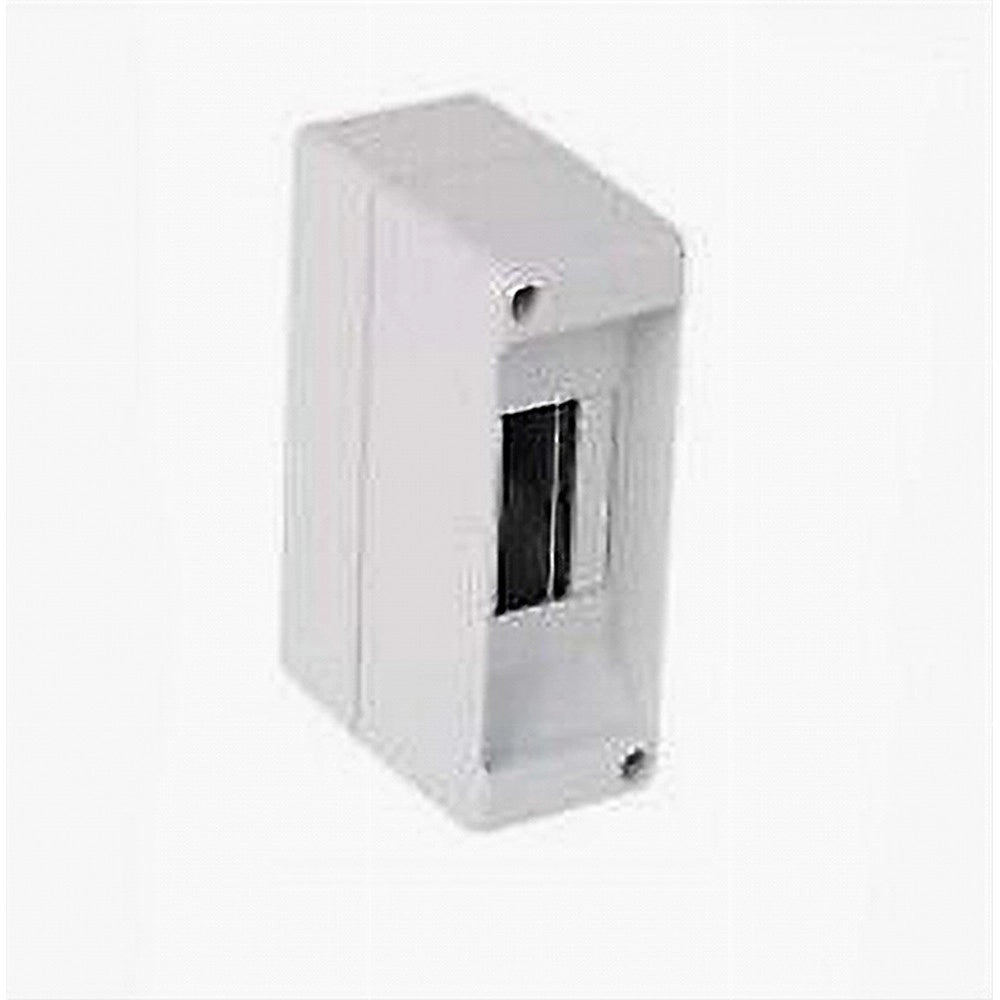 Trade Shop - Centralino Da Parete Esterno 1/2m Moduli Ip20 Colore Grigio 130x45x85 Mm Fg14011 -
