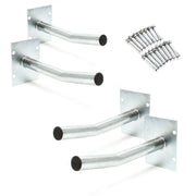 Porta-pneumatici a 4 ruote da parete con gancio per cerchioni per garage/cantina 16_0002910