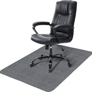 Mat Mattoncino Antiscivolo per Pavimenti in Legno, Protezione Antiscivolo per Sedie e Scrivanie (120 x 90 cm, Grigio chiaro)