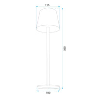 Lampada Da Comodino App1368-t Green