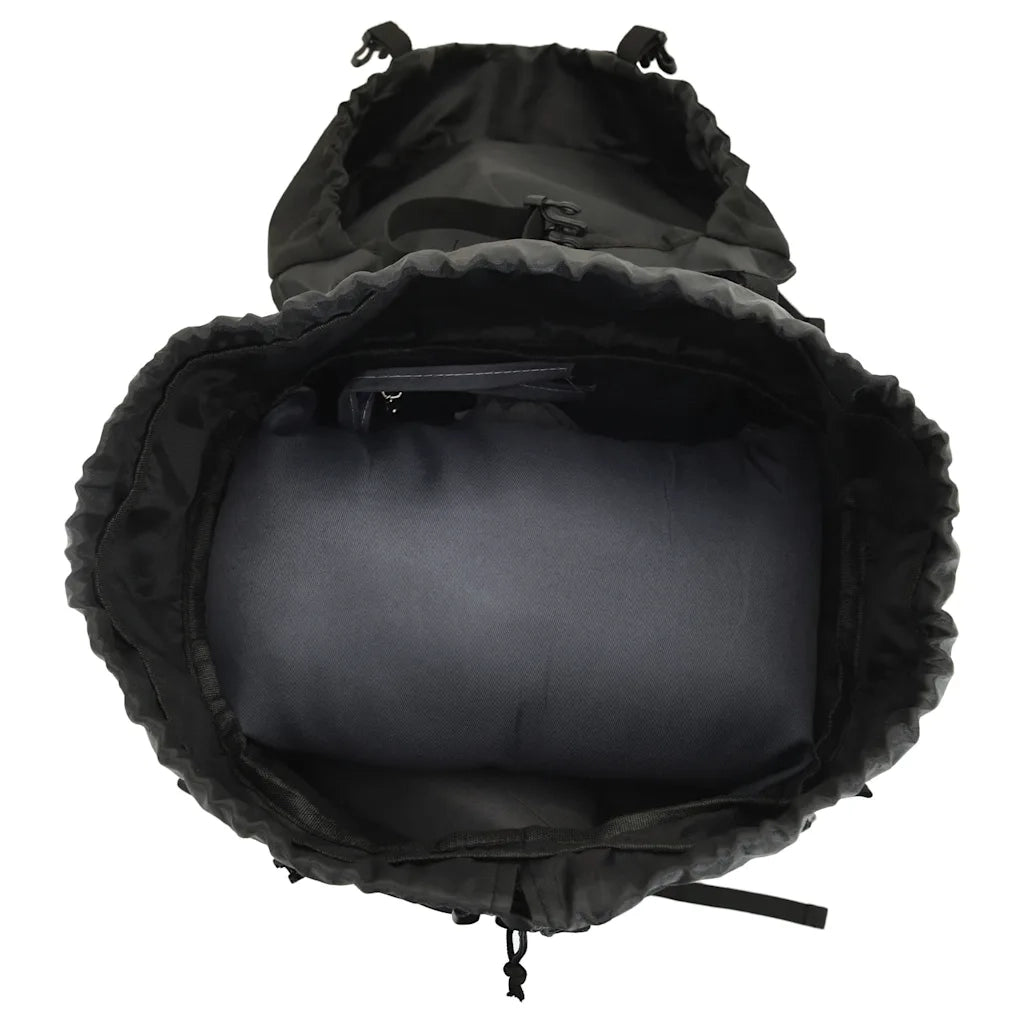 Zaino da Trekking Nero 100 L in Tessuto Oxford CFW1891467
