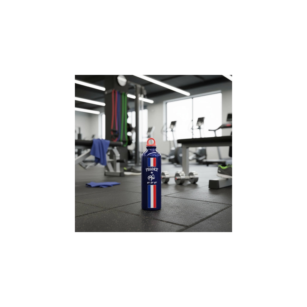Bottiglia sportiva - Fédération Française de Football - Alluminio - Capacità: 750 ml