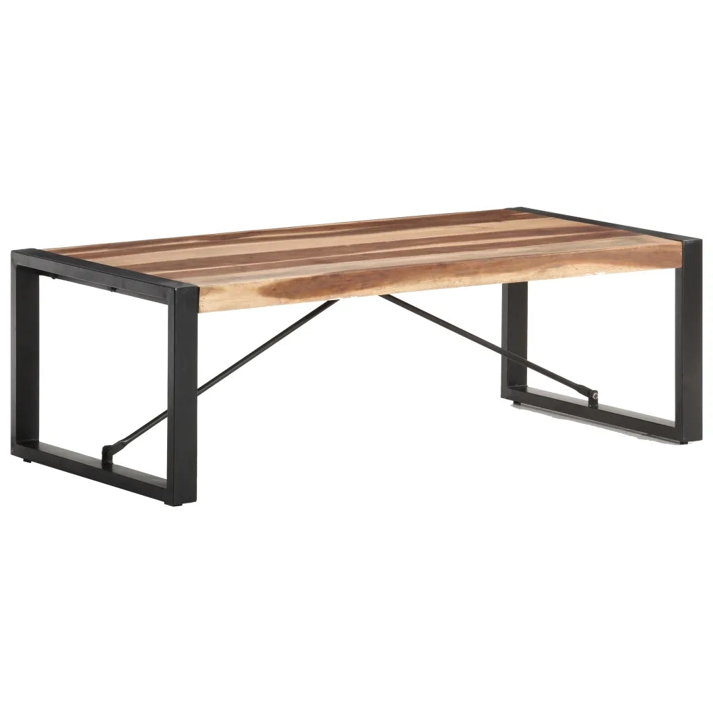 Tavolino da Salotto 120x60x40cm in Legno Massello 321537