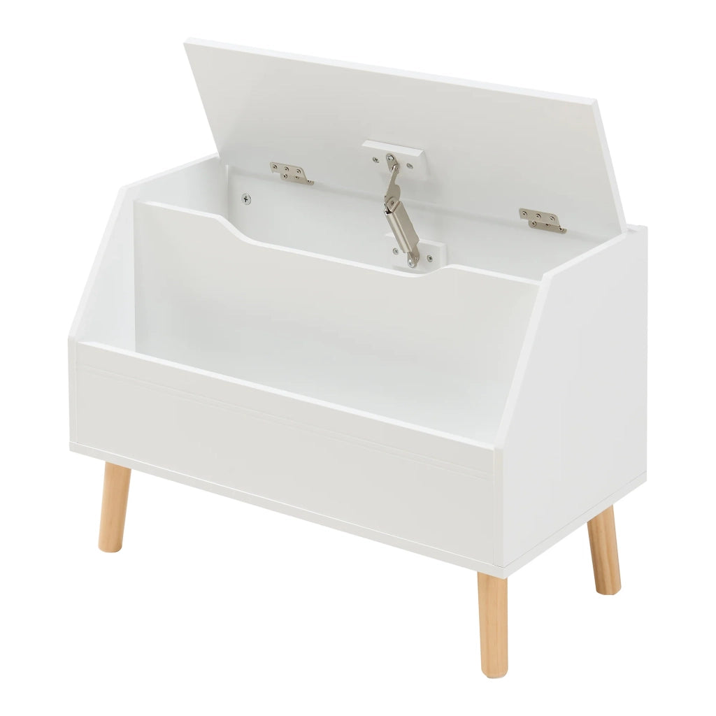 Baule portagiochi 60 x 30 x 43 cm bianco naturale 03_0009284
