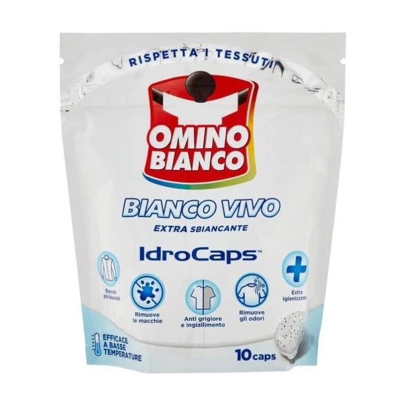 ADDITIVO OMINO BIANCO VIVO IDROCAPS 10PZ EXTRA SBIAN