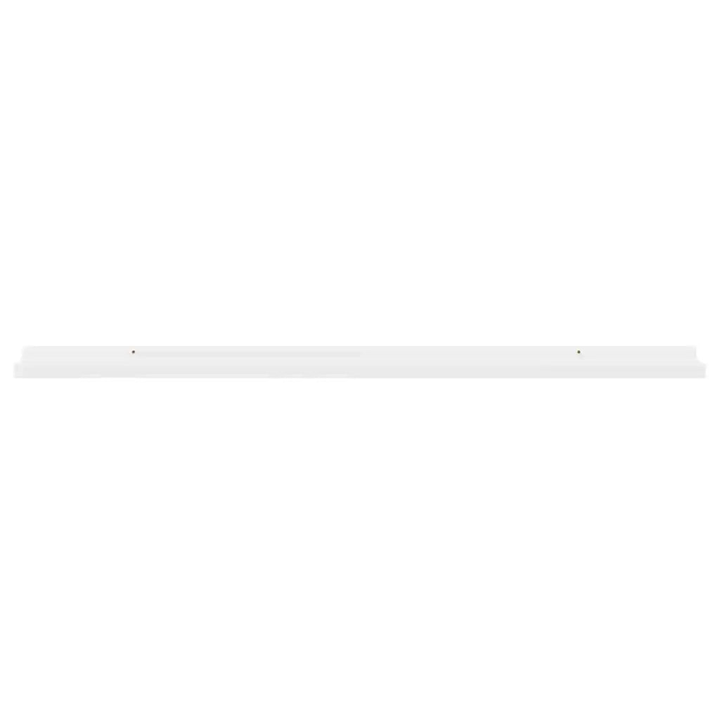 Mensole da Parete 2 pz Bianche 100x9x3 cm cod mxl 51119