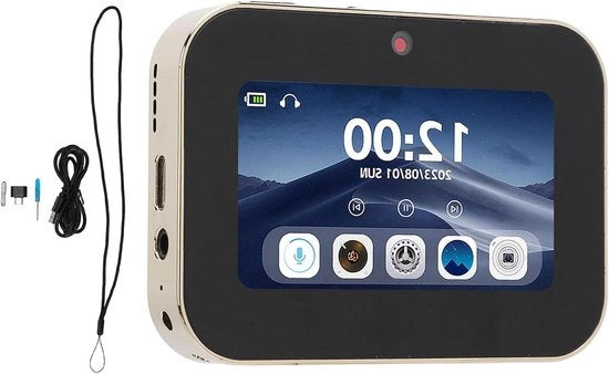 Camera Digitale 64 MP 10x Telefoto 120 Gradi Visuale Ampio 4K Schermo Touch HD 3600 mAh Batteria Illuminazione Notturna Infrarosso - Microfono Principale Cablato 35 mm