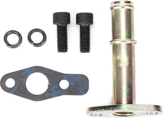 Olio di scarico Flusso di scarico Olio di scarico Turbo Flusso di scarico Olio di scarico Flessibile per Barbetta Cuscinetto a gomma GT25R GT28R GT30R GT35 - pezzo di ricambio necessario