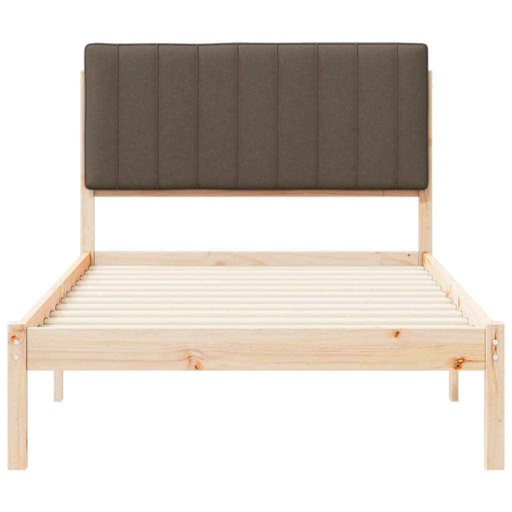 Letto con Testiera Rivestita Talpa 100 x 200 cm 878072