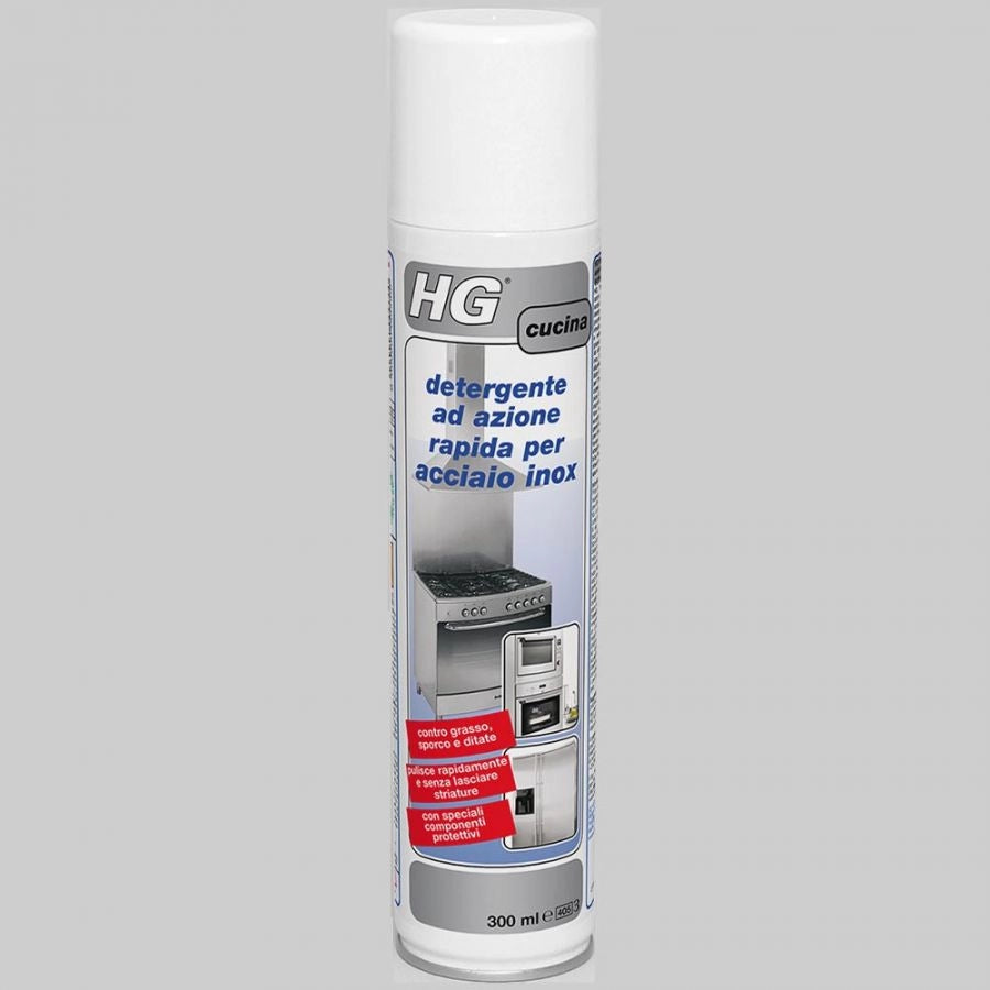 Detergente azione rapida acciaio 300ml