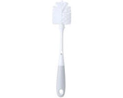 Set di pennelli per pulire bottiglie, pennello per pulire fessure, colore grigio