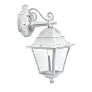 Applique in Basso Bianca Antica Parete Lampada Esterno Illuminazione Old Sovil