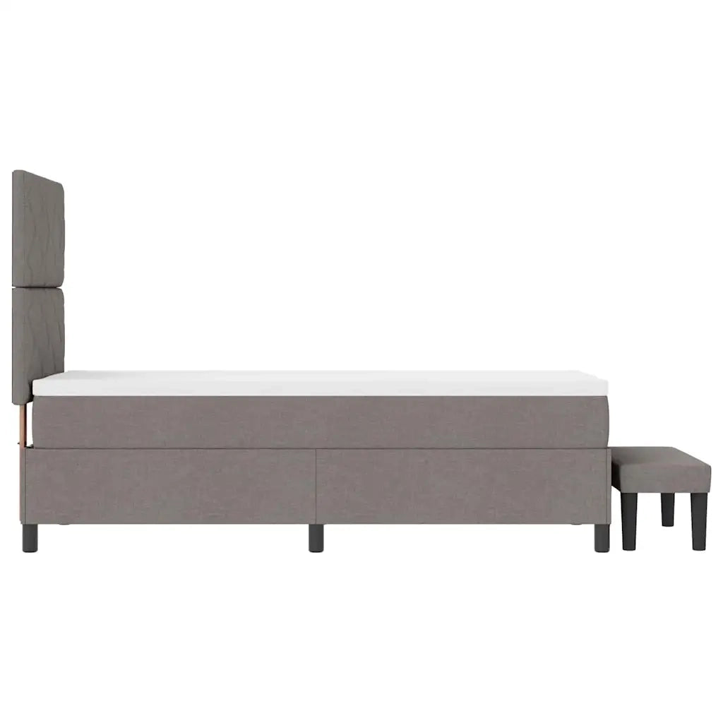 Letto a molle con testiera Talpa 80 x 200 cm Tessuto 3344104
