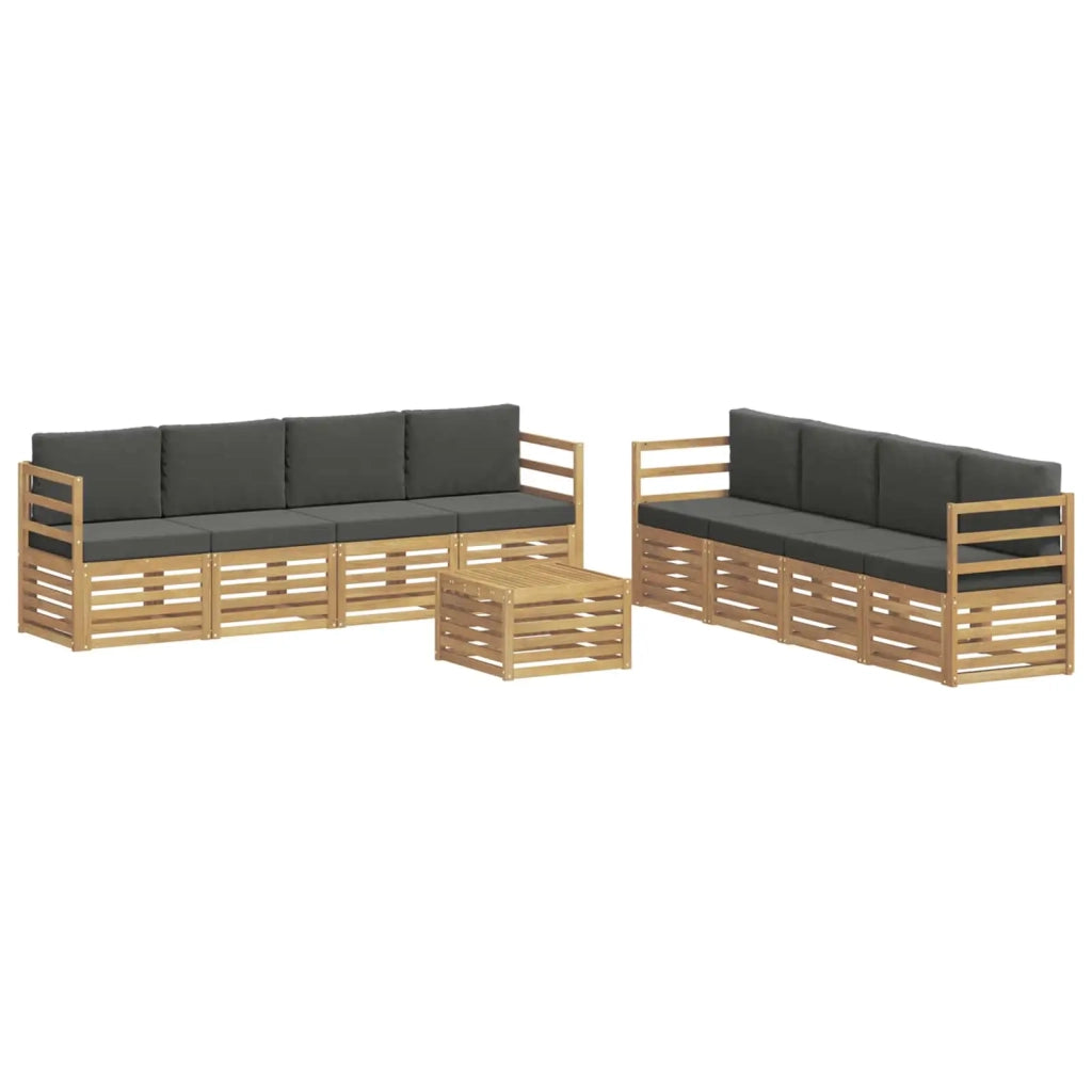 Set divani Legno di Acacia Massello