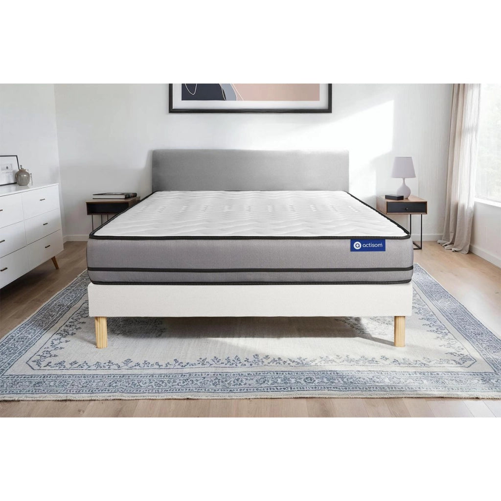 Kit rete e materasso matrimoniale Actimemo night 140x200cm - Spessore : 20cm- memory foam- molto rigido