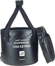 Emiciclo per campeggio e giardino - emiciclo con coperchio - contenitore per acqua all'aperto, party esterno, lavaggio auto, pesca - vasca da bagno pieghevole