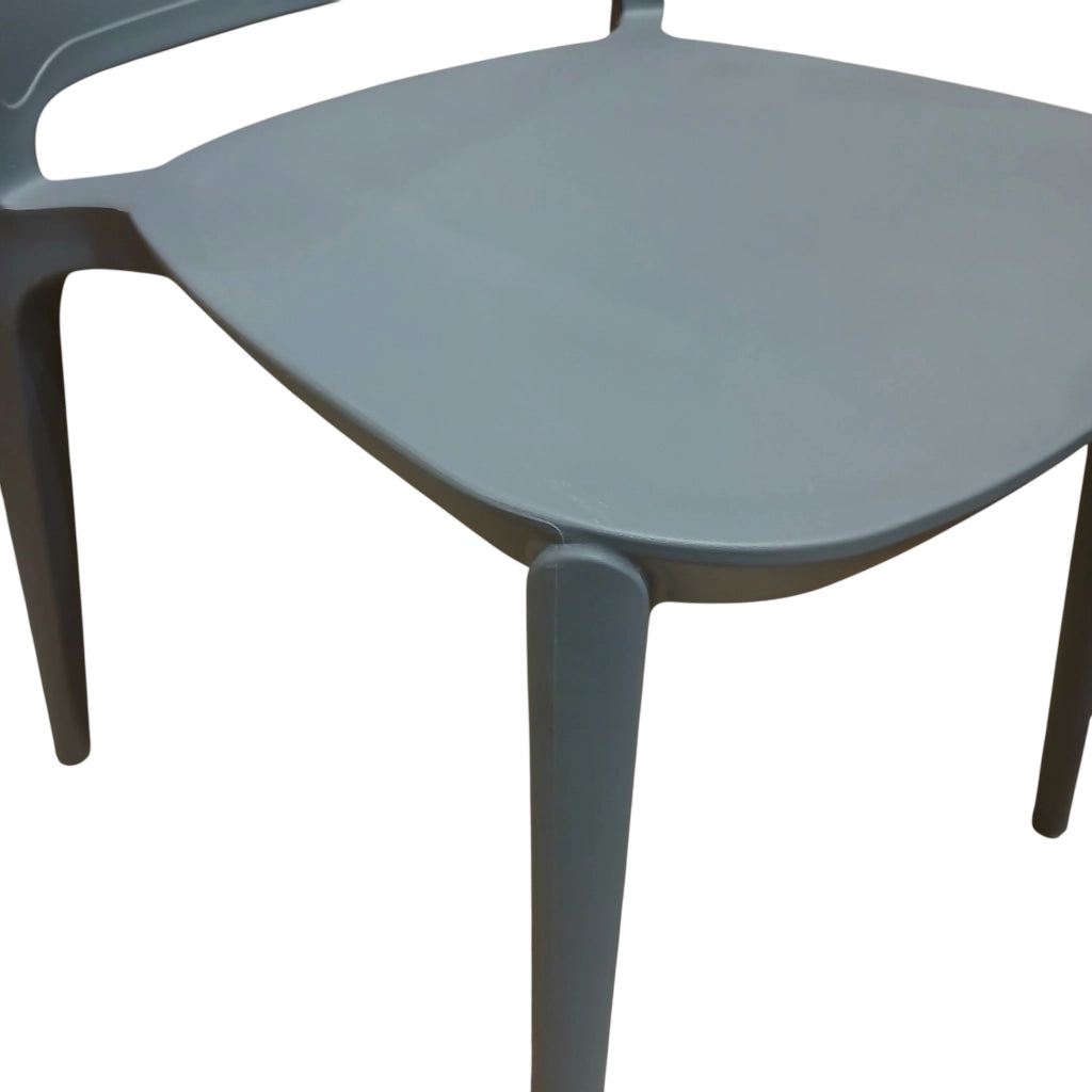 SEDIA INES 54X48XH81CM BLU.