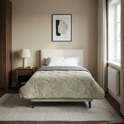 Duvet Invernale Trapuntato Grigio chiaro 135 x 200 cm 42026318