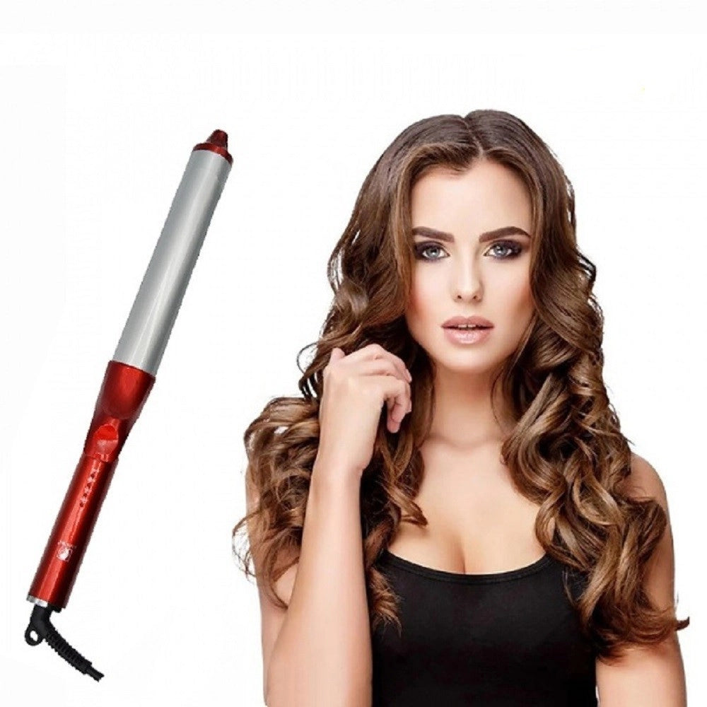 Trade Shop - Piastra Per Capelli Professionale 2in1 Arriccia Liscia 25 W In Ceramica Q-m680 -