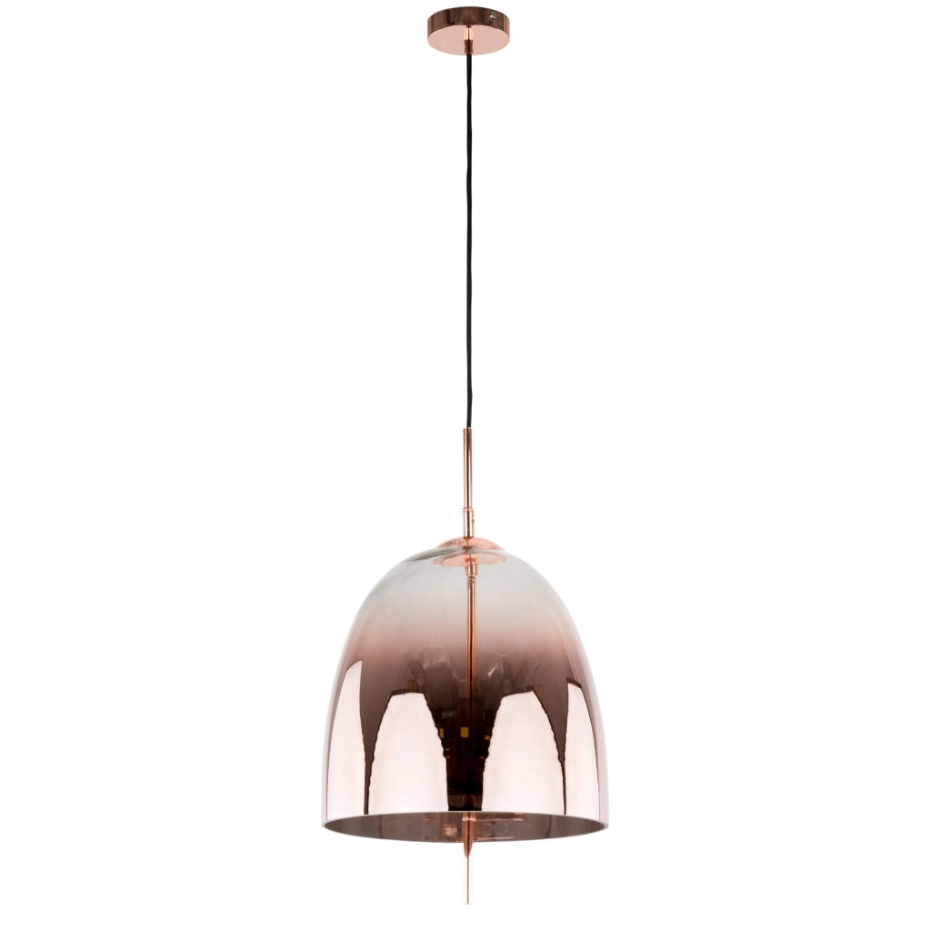 Italux Alan lampadario moderno rame 3xE14 Ø33cm IP20
