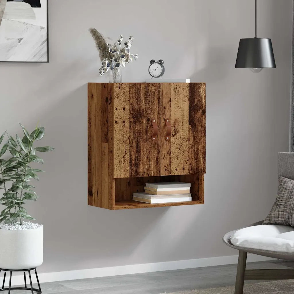 Armadietto a muro Legno antico 60 x 31 x 70 cm 879531
