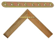 PIASTRA 778 DIRITTA ACCIAIO TROPIC 20X2,5X100 MM- ALDEGHI LUIGI SPA- 50,0 pz