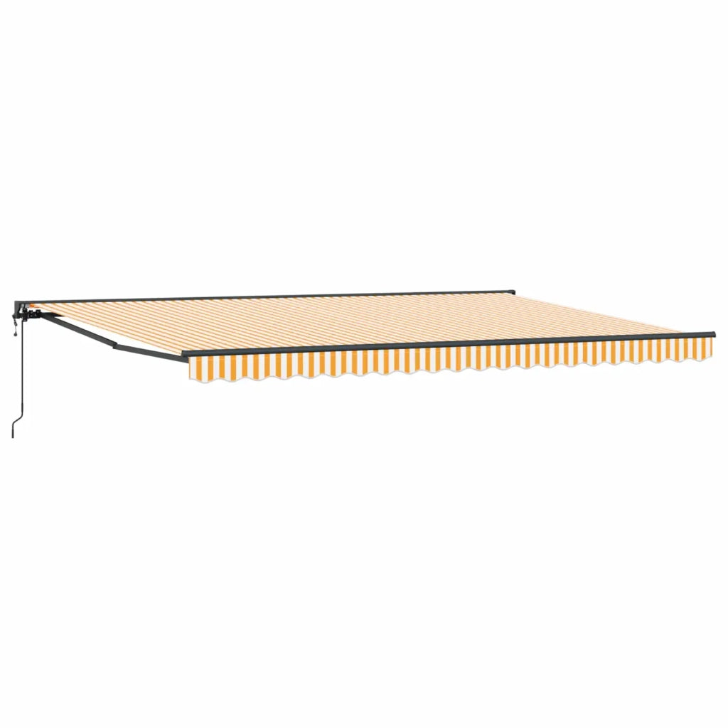 Struttura della tenda Giallo e Bianco 500 × 300 cm 3331210