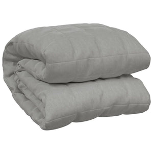 Coperta Ponderata Grigia 152x203 cm 7 kg Tessuto 3154783
