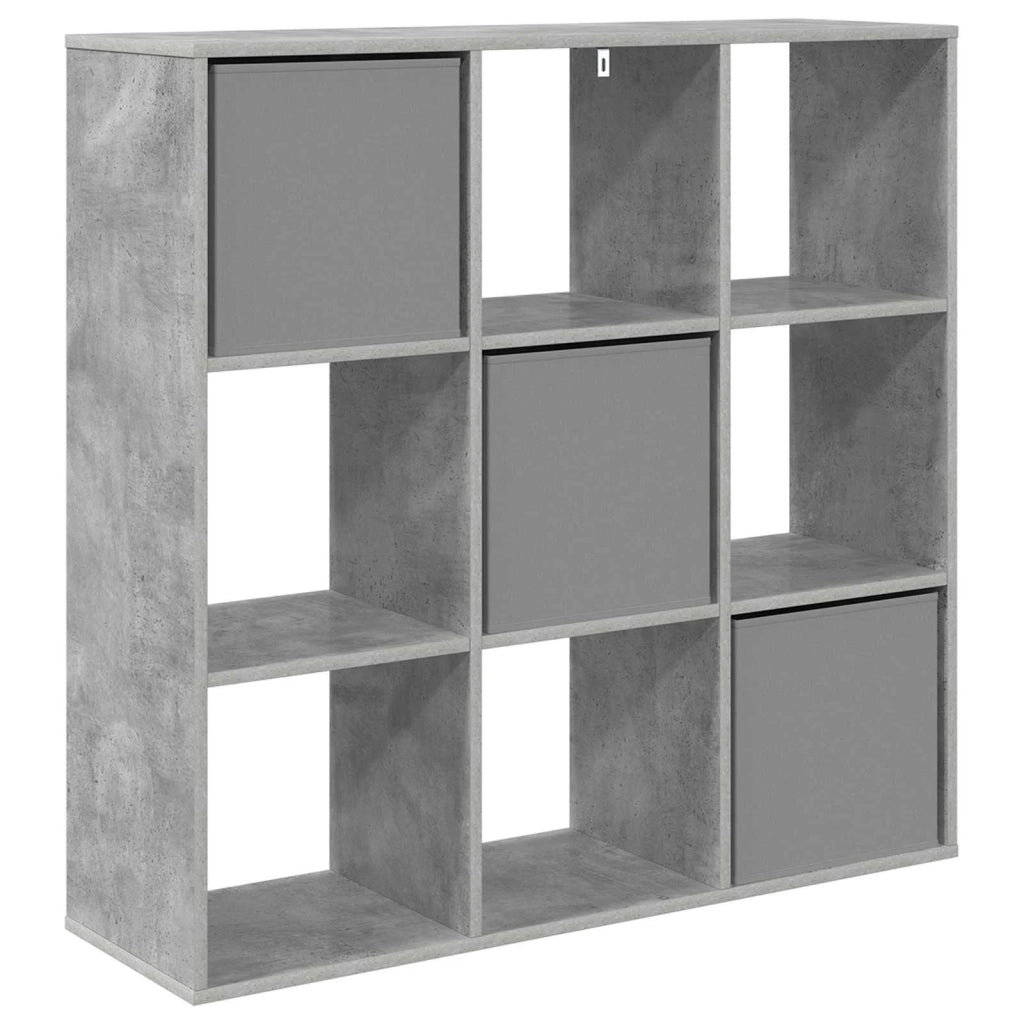 Credenza con cassetto Grigio cemento 102 x 31 x 99,5 cm 8000495