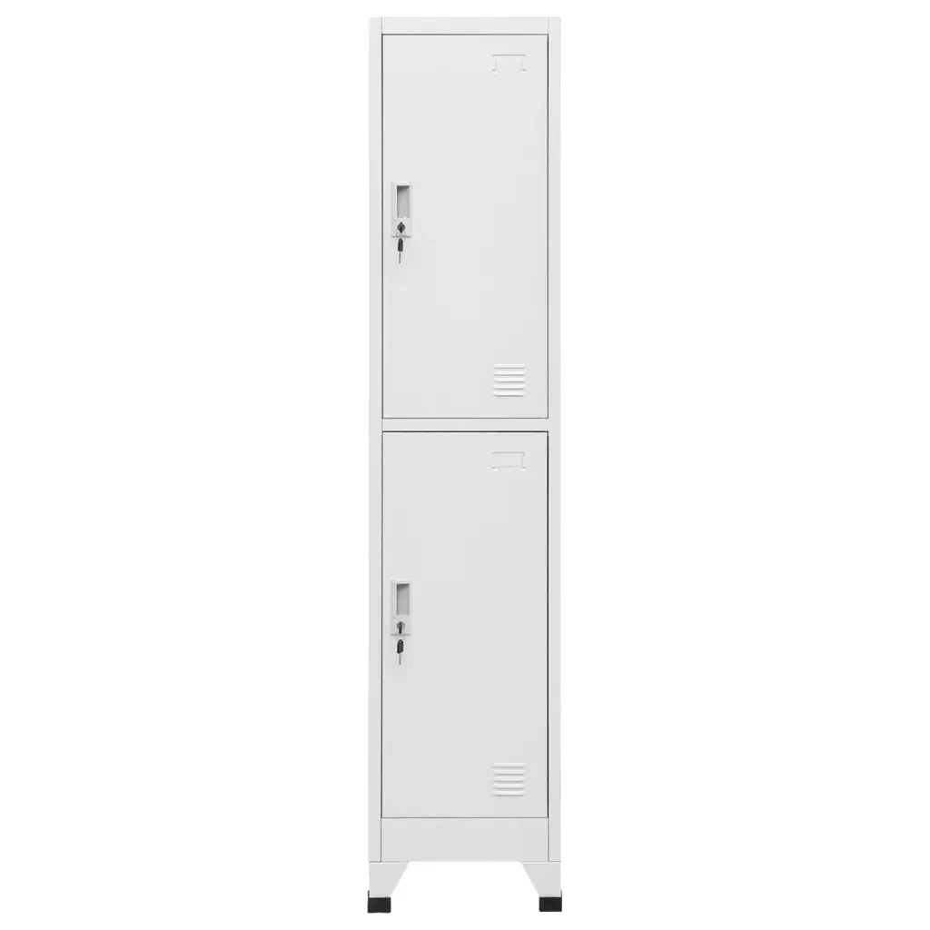 Armadietto a Chiave a 2 Scomparti 38x45x180 cm   cod mxl 40049