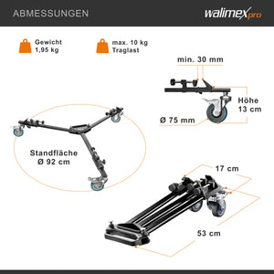 WT-600 Treppiede dolly