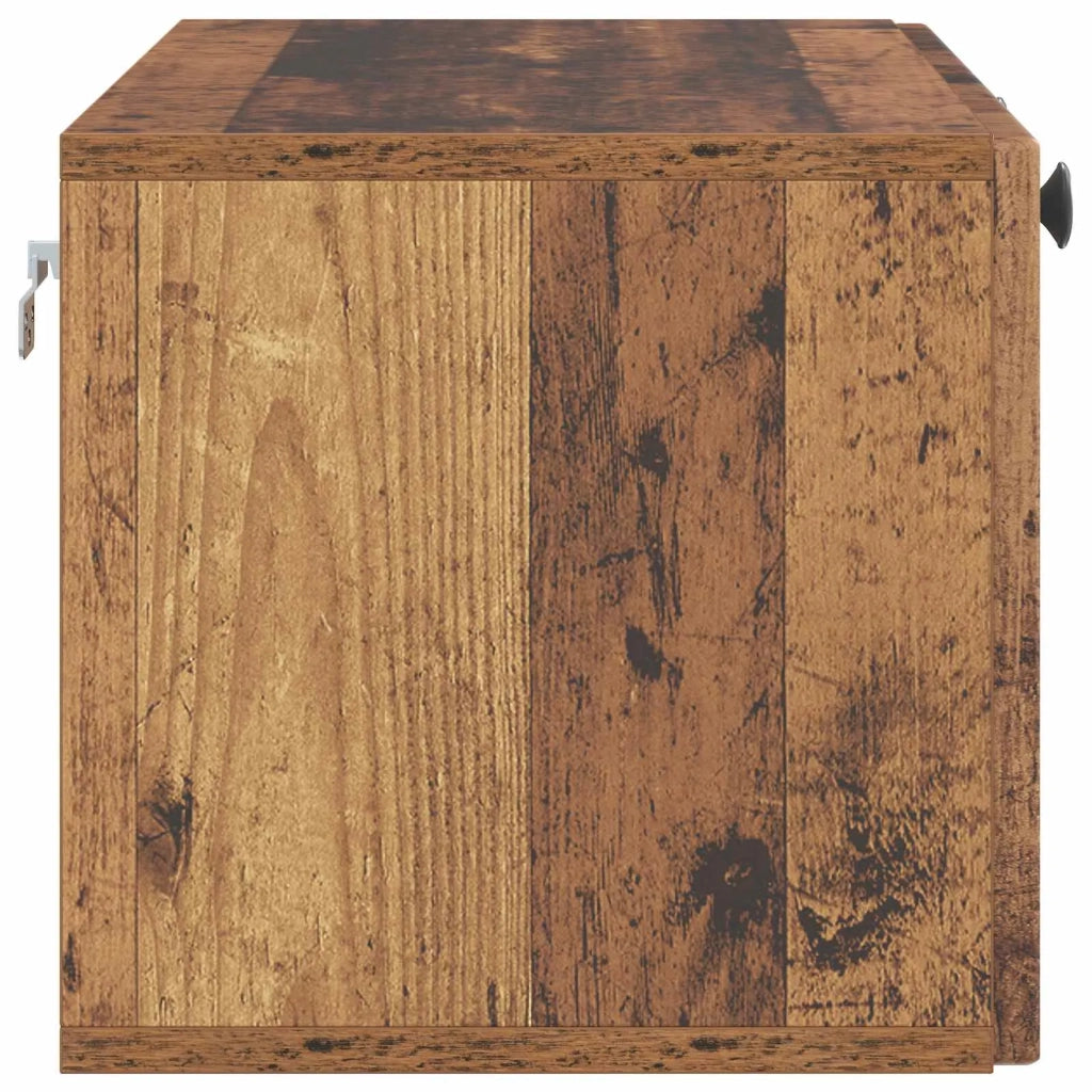 Mobile Porta TV da Muro Legno antico 78,5 x 31 x 30 cm 898043